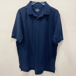 Pendleton Classic Polo Shirt Cotton Short Sleeve XL Navy Blue